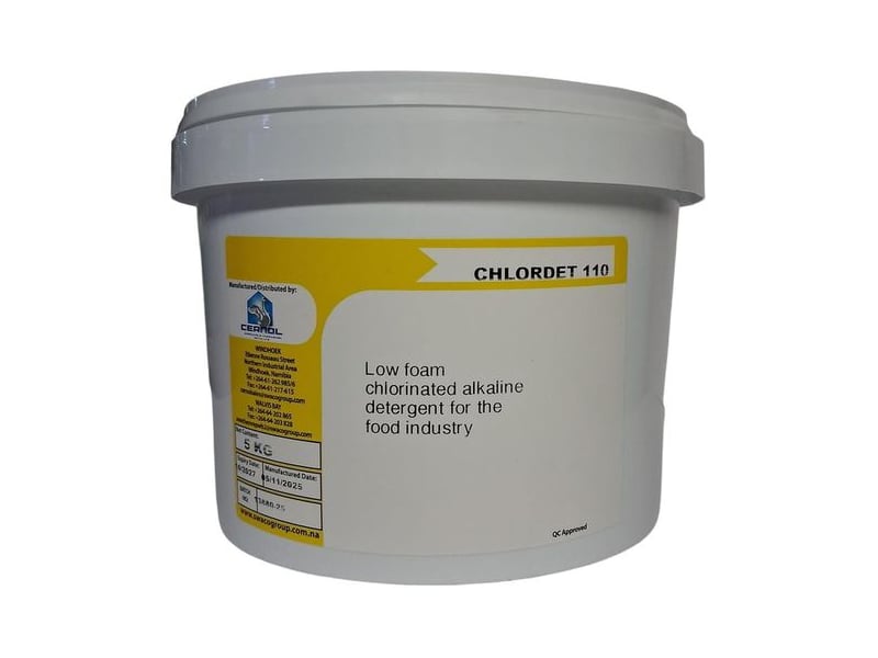 Chlordet products from Cernol Chemicals