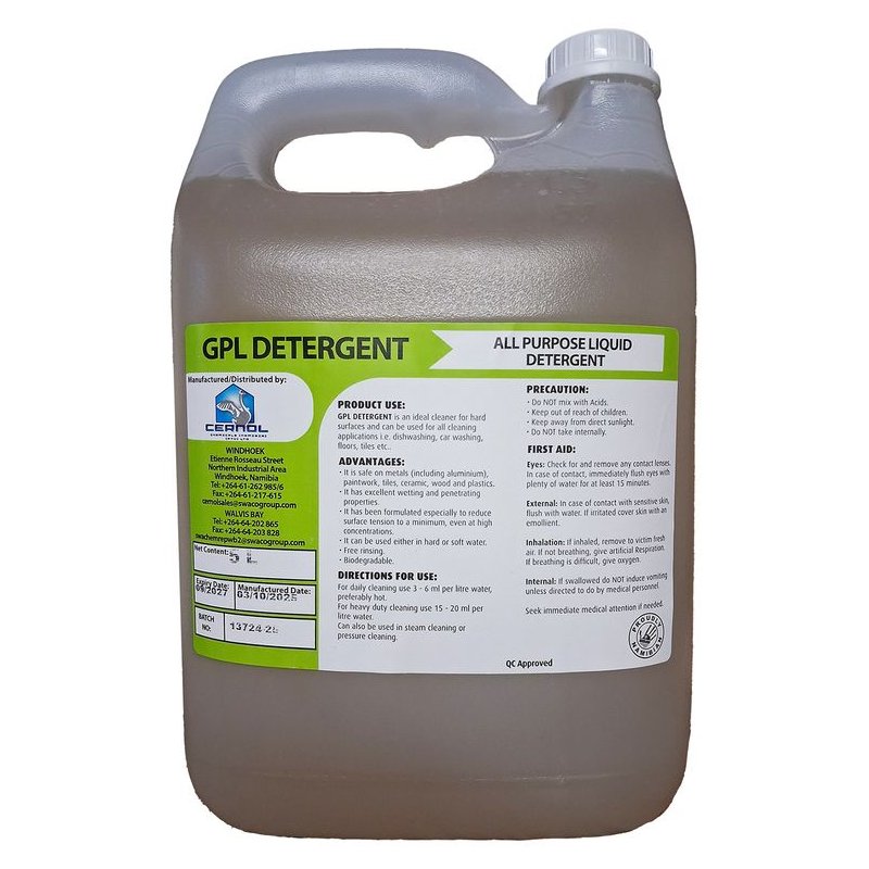 GPL Detergent pack